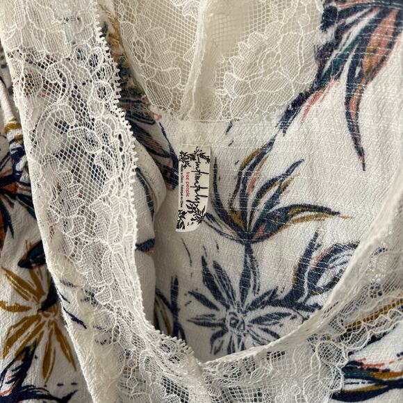 Free People Flowy Floral Tank Top - Picture 4 of 4